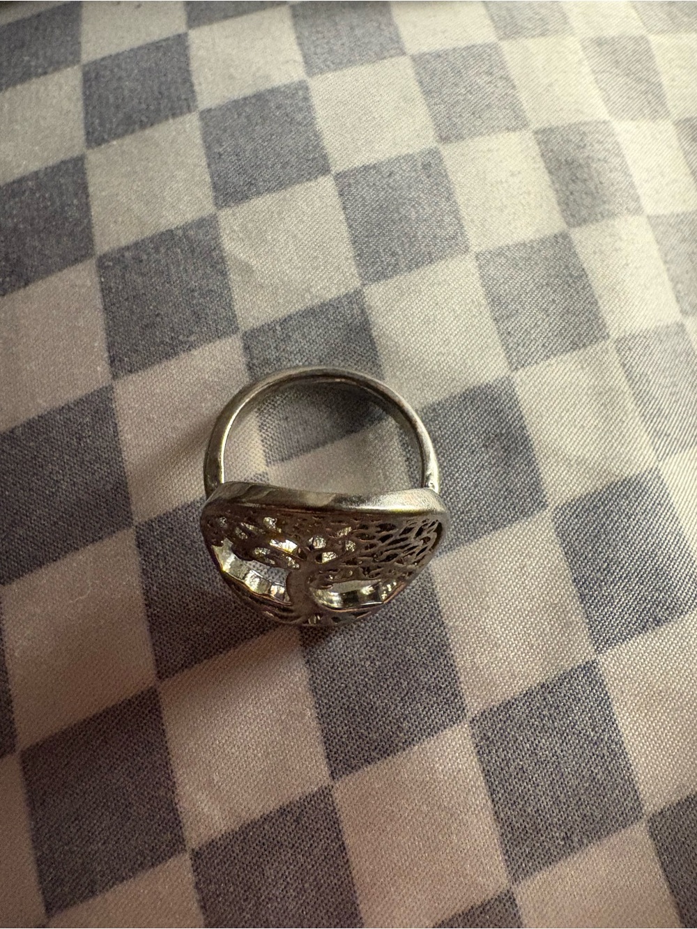 Kori Silver Tree of Life Filigree Ring